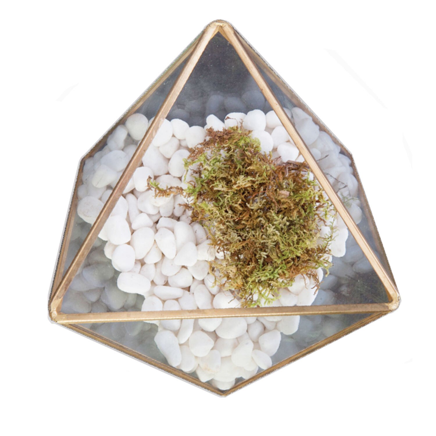 Plant Pot Toppers Stones White River Pebbles