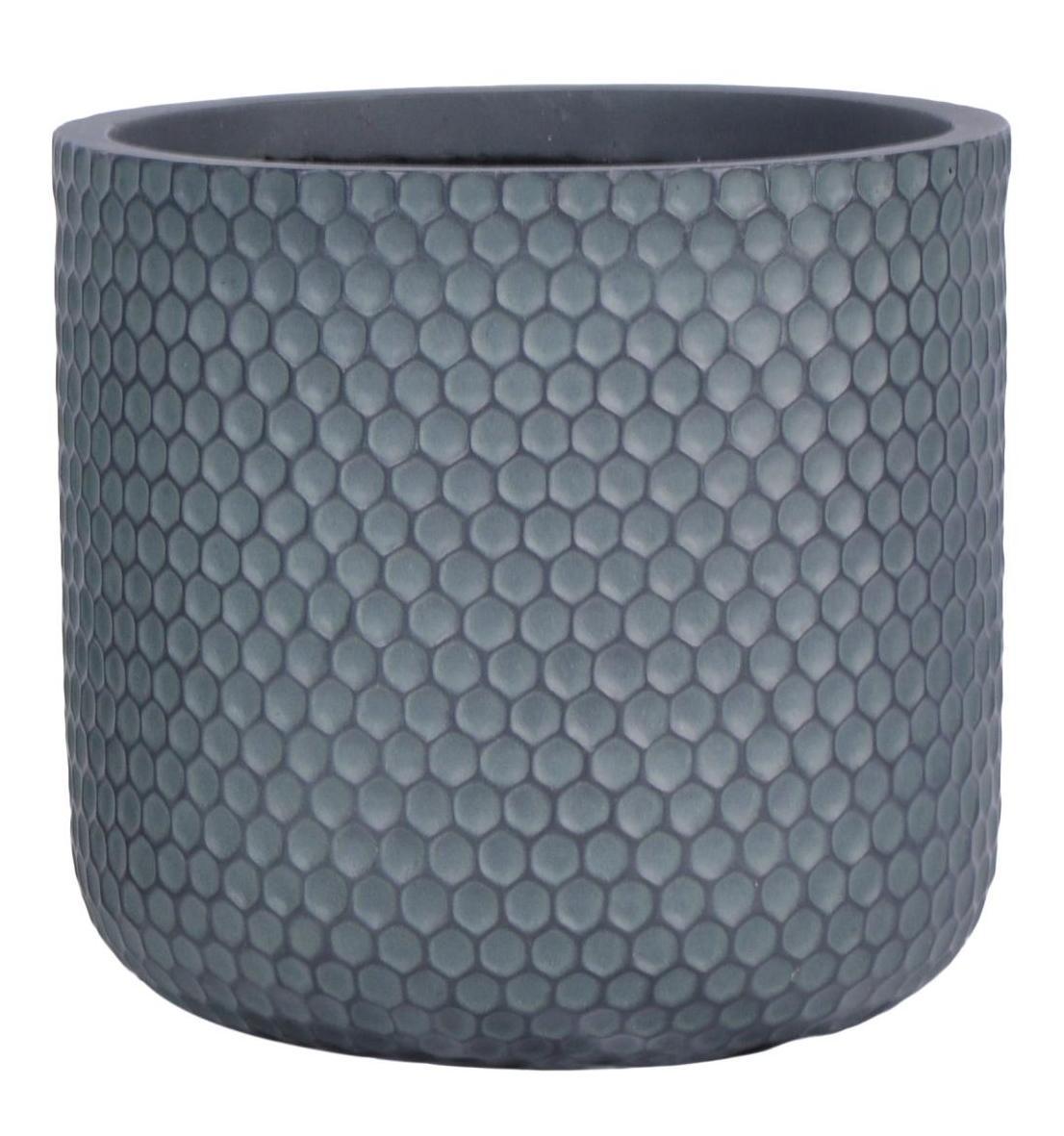 IDEALIST Lite Honeycomb Style Cylinder Round Outdoor Planter