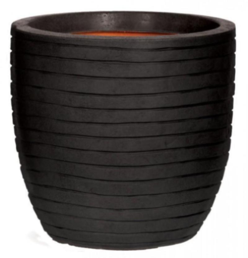 Round Egg Resin Planter by Cadix Capi Tutch Row