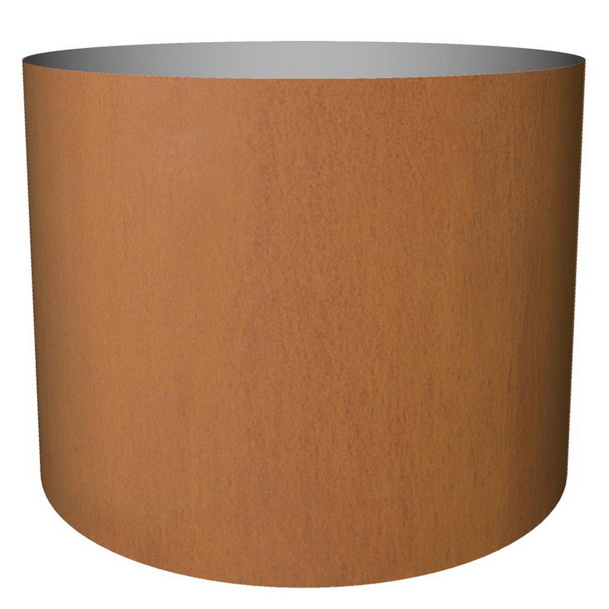 Cortenstyle Standard on Ring Round Planter IN\OUT