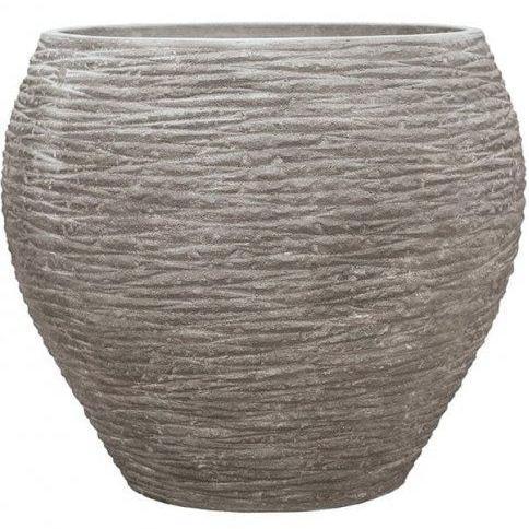 Polystone Coated Dolcie Round Indoor Planter