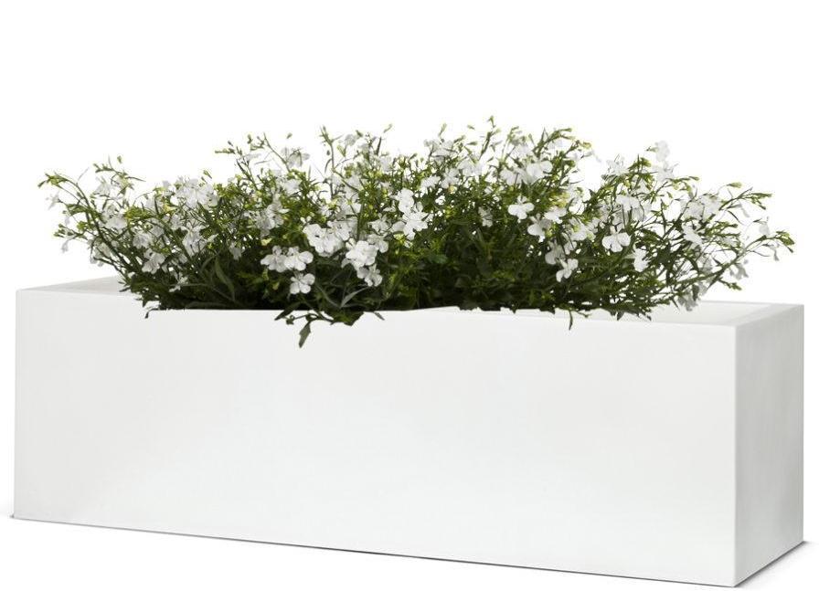 Trough Fiberstone Contemporary Planter By Cadix Capi Lux