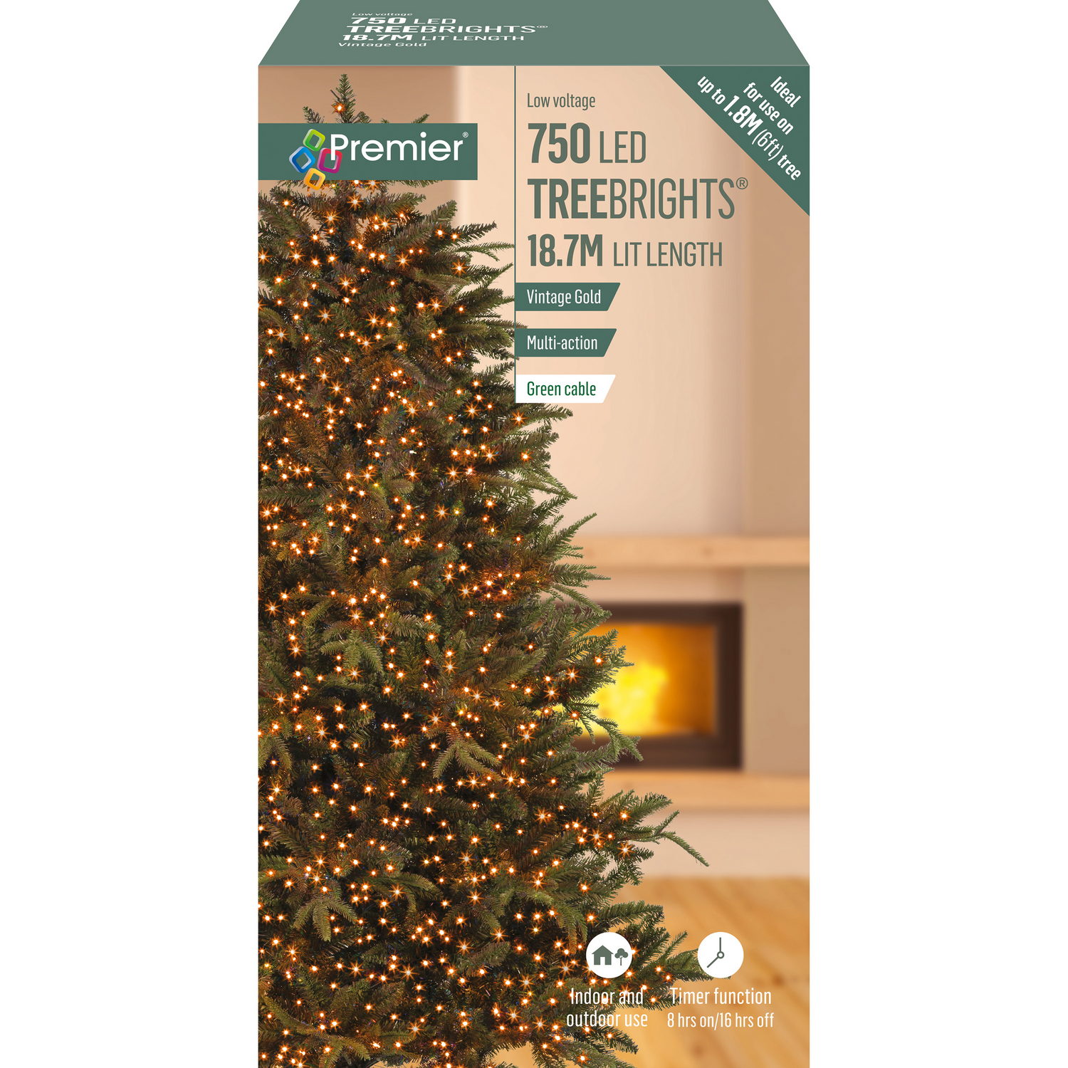 Multi Action TREEBRIGHTS Christmas Lights
