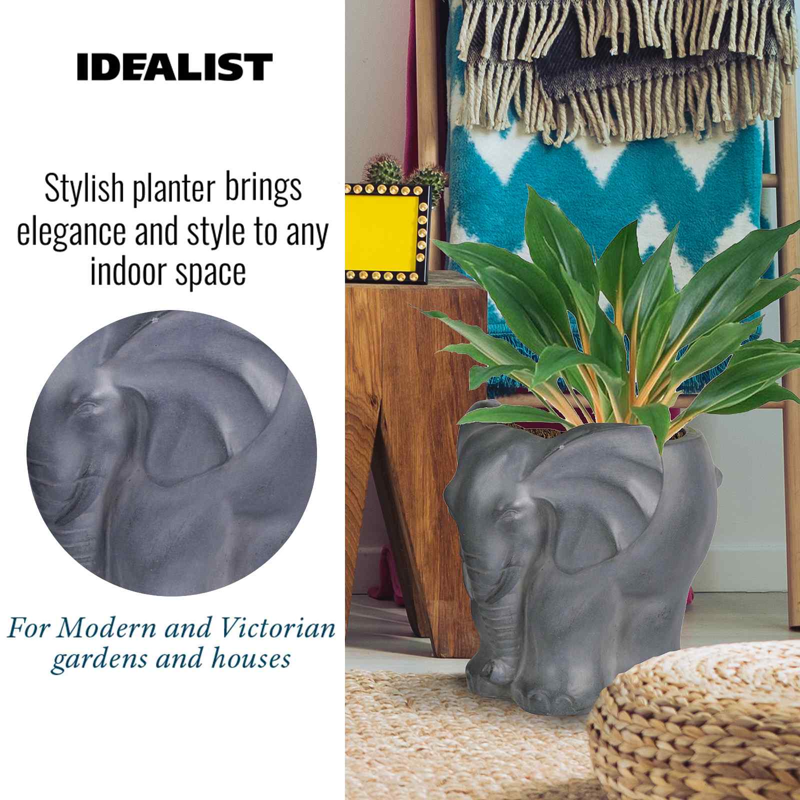 IDEALIST Lite Elephant Plant Pot Indoor