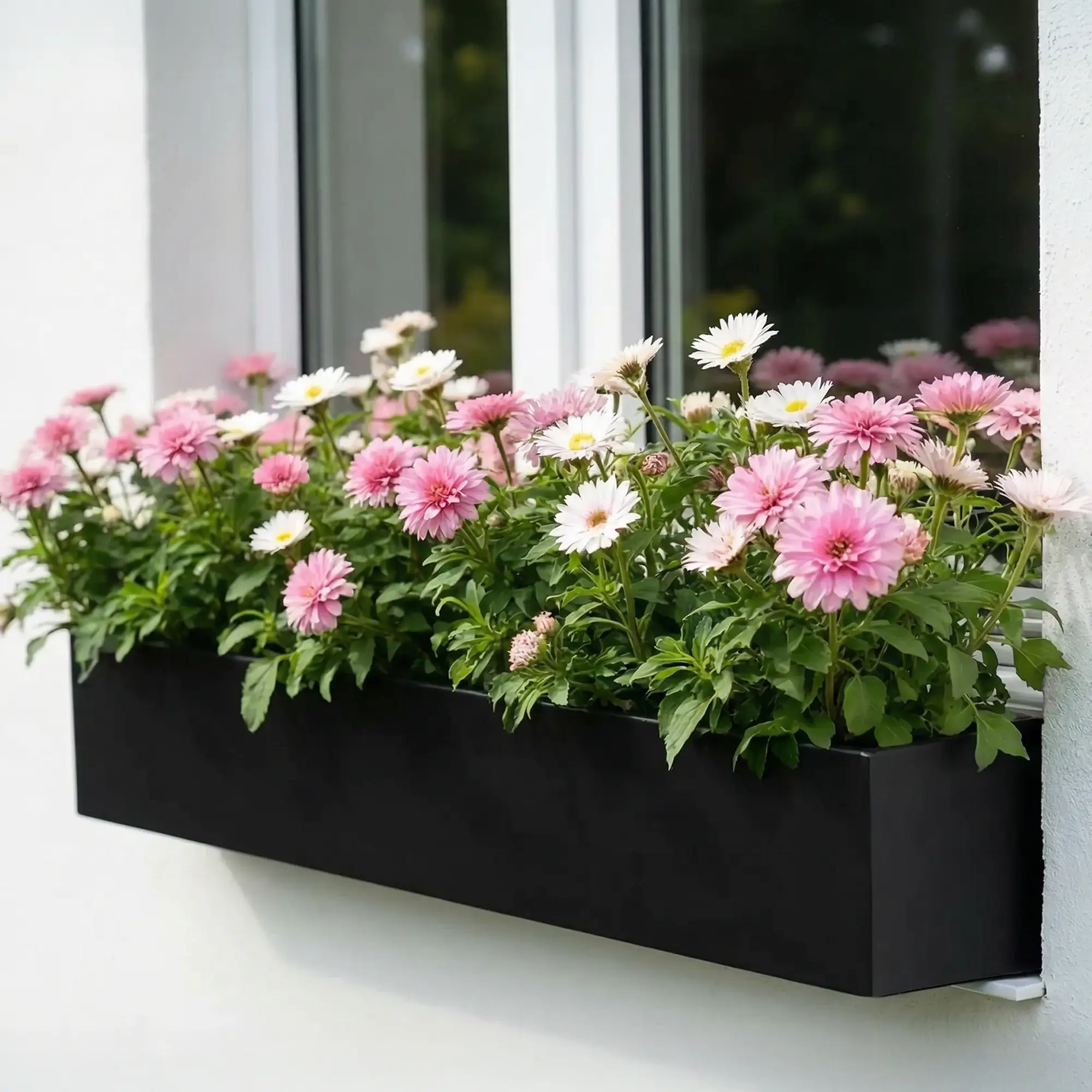 IDEALIST Lite Window Box Light Concrete Planter