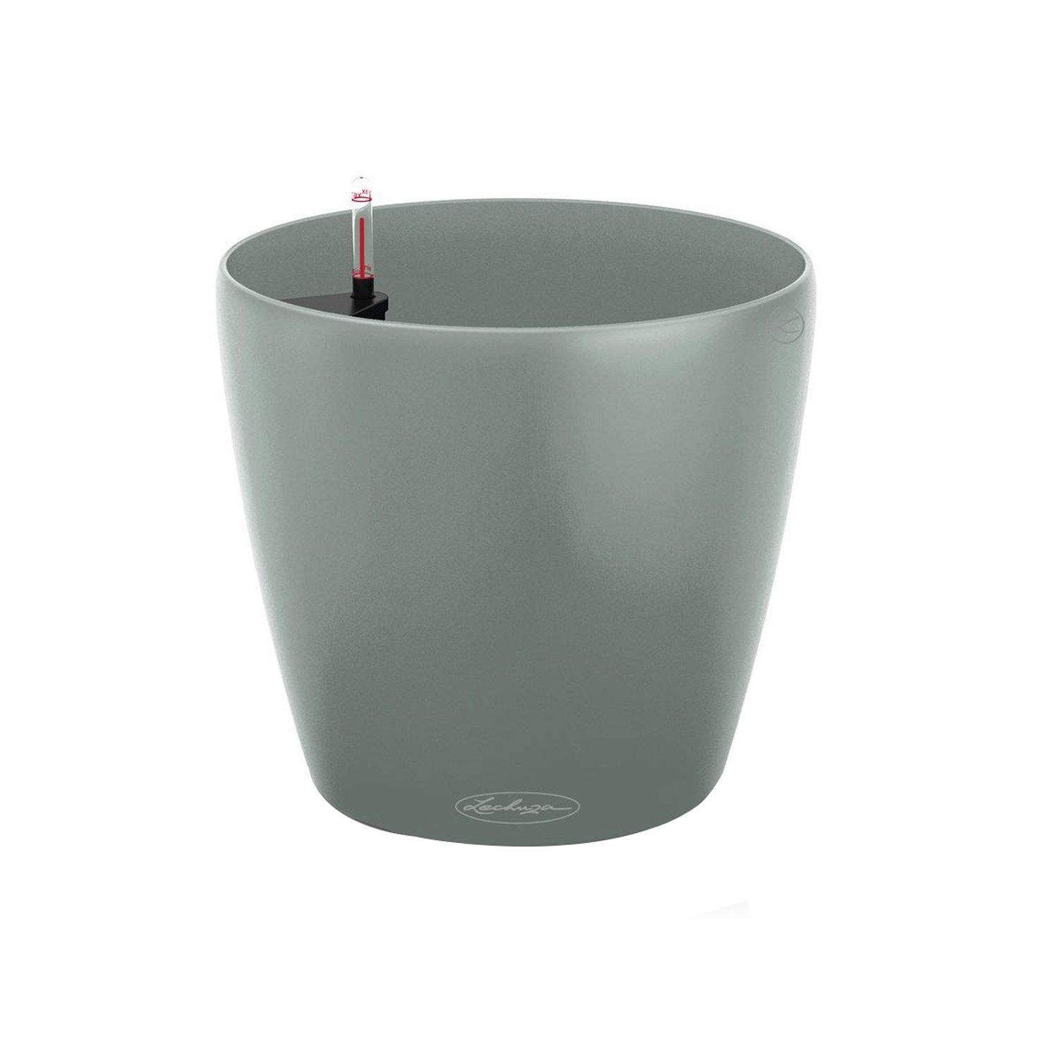 LECHUZA CLASSICO Color ECO Round PCR Plastic Self-watering Planter