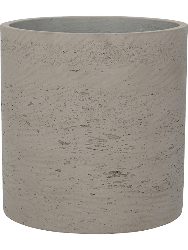 Rough Fibreclay Cylinder Planter | Indoor and Outdoor Plant Pot