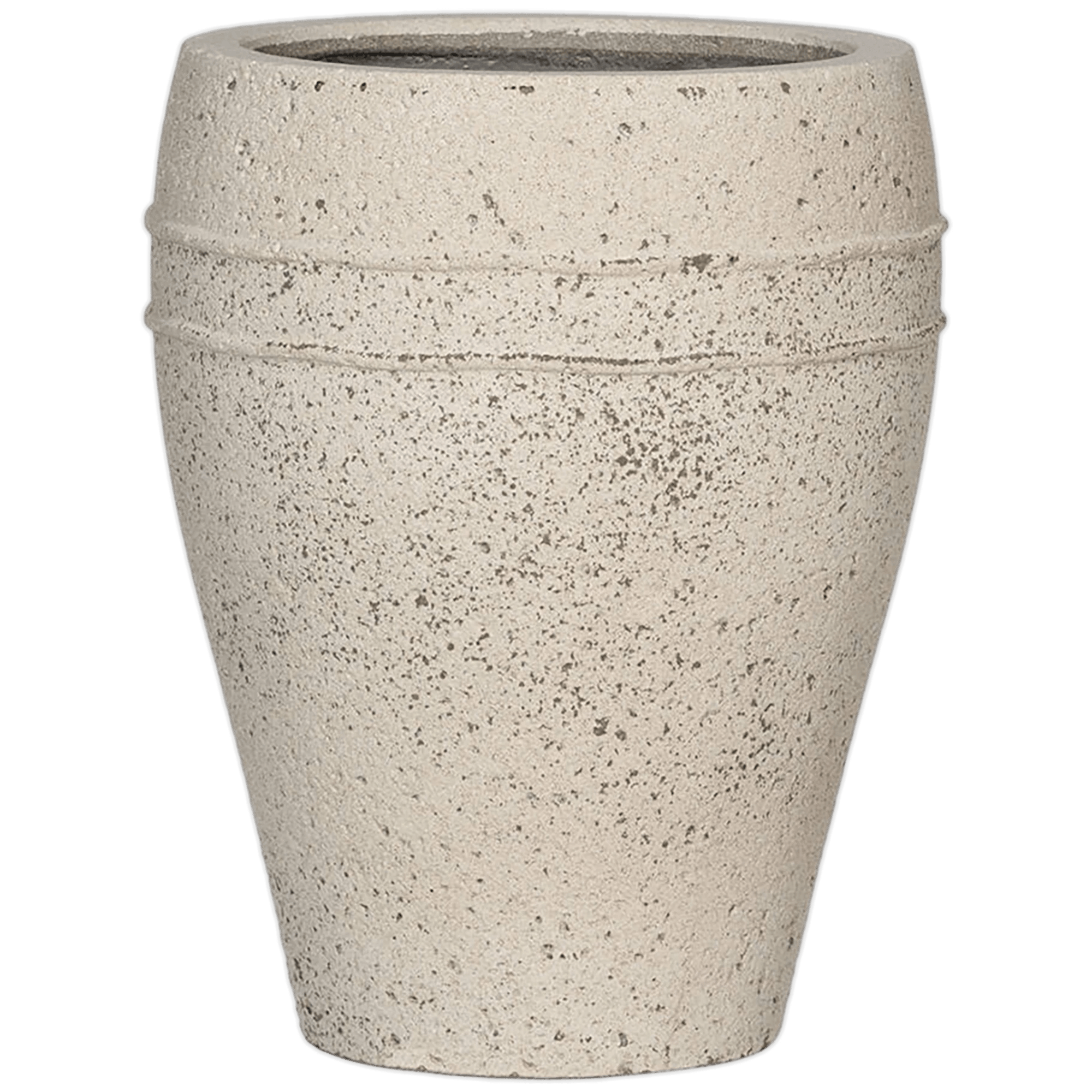 Mediterranean Ficonstone Tall Planter | Indoor and Outdoor Plant Pot Ares Vase