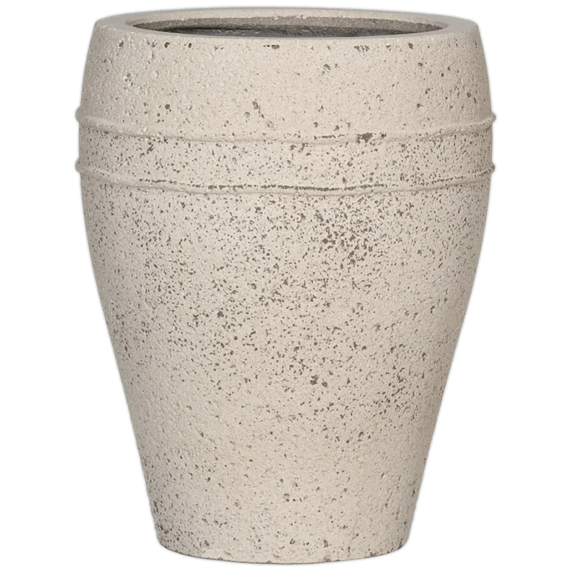 Mediterranean Ficonstone Tall Planter | Indoor and Outdoor Plant Pot Ares Vase