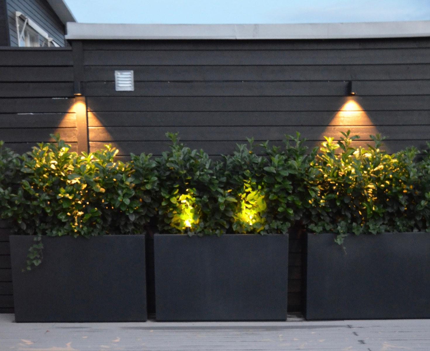 AXIS Trough Outdoor Fiberglass Planter