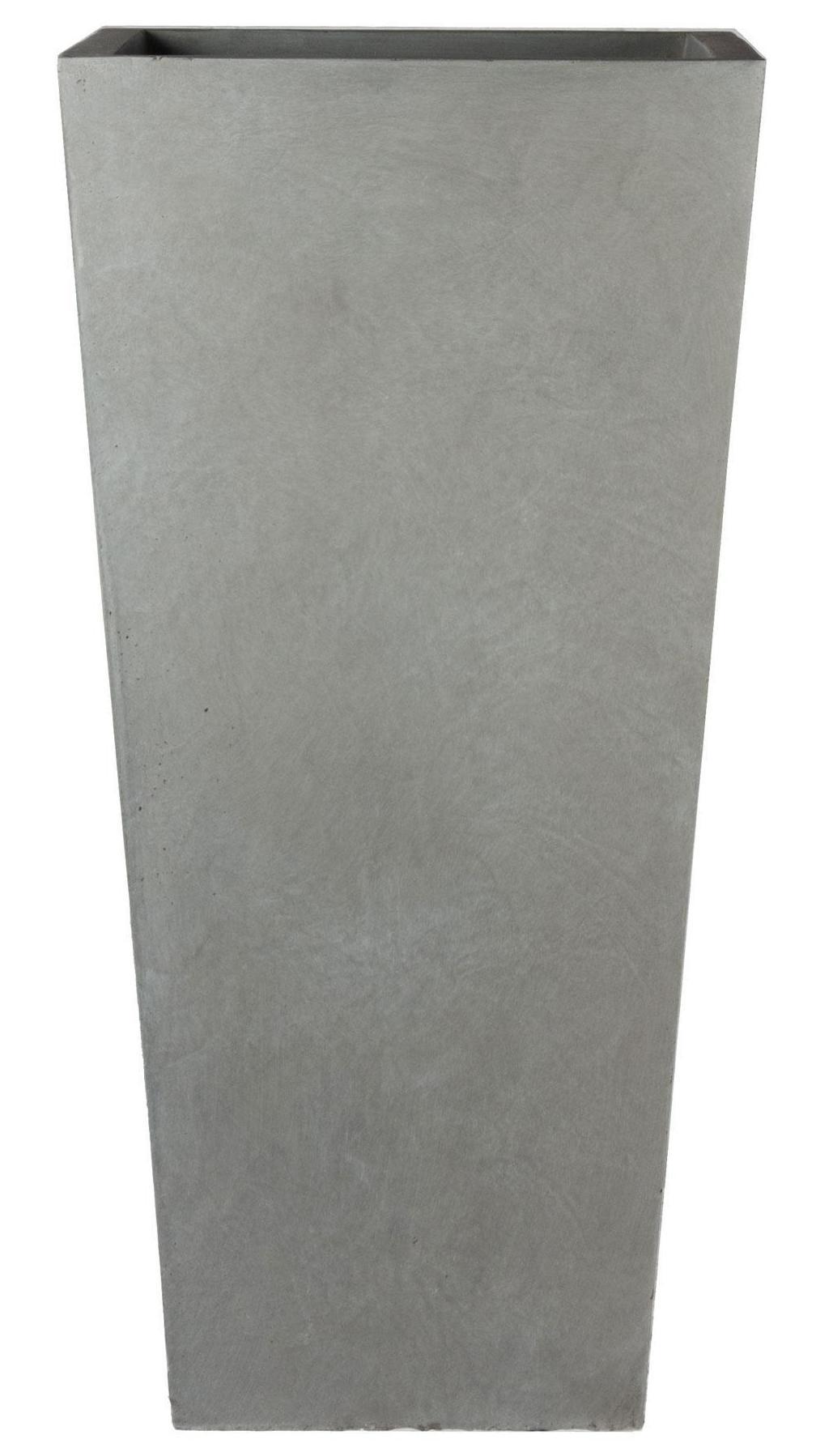 IDEALIST Lite Tall Tapered Contemporary Light Concrete Planter