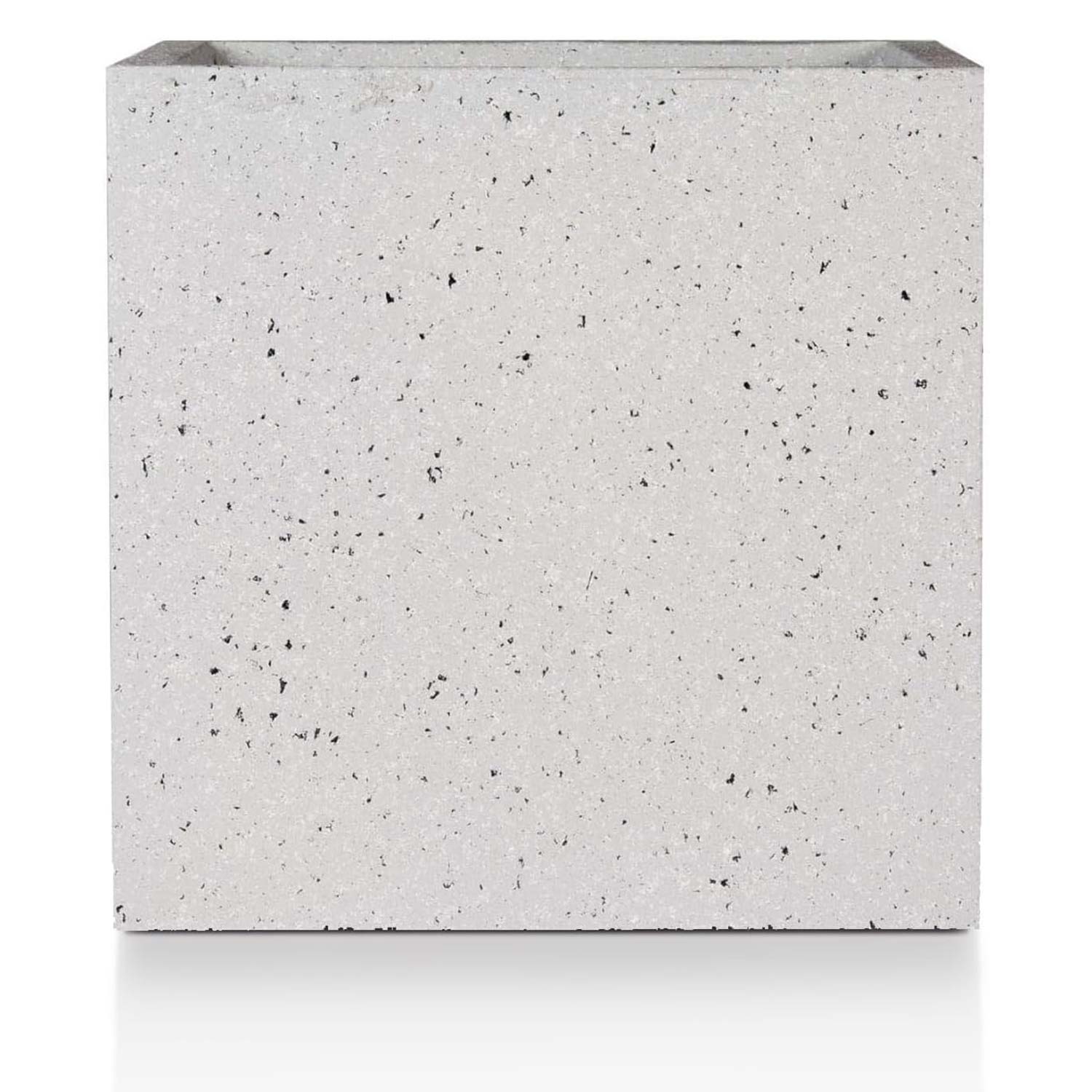 IDEALIST Lite Square Box Contemporary Marble Light Concrete Planter