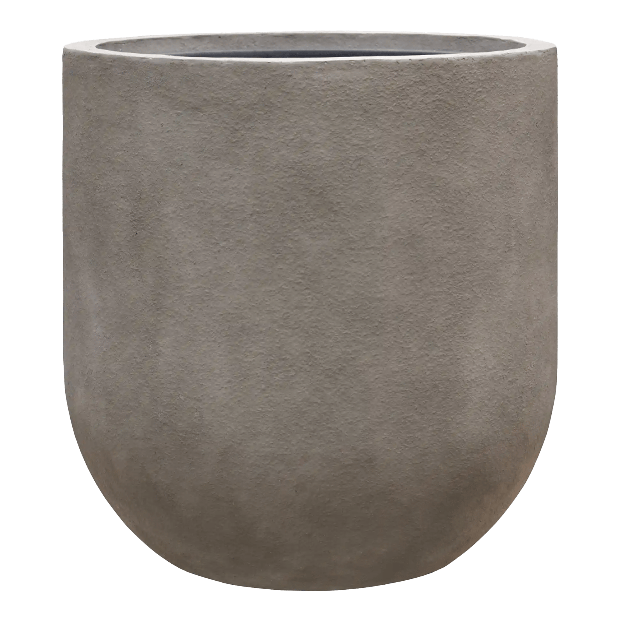 Nucast Round Planter + Liner | Composite Indoor Plant Pot