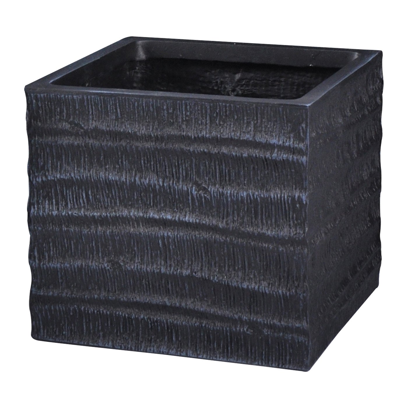 IDEALIST Lite Straw Ribbed Square Outdoor Planter
