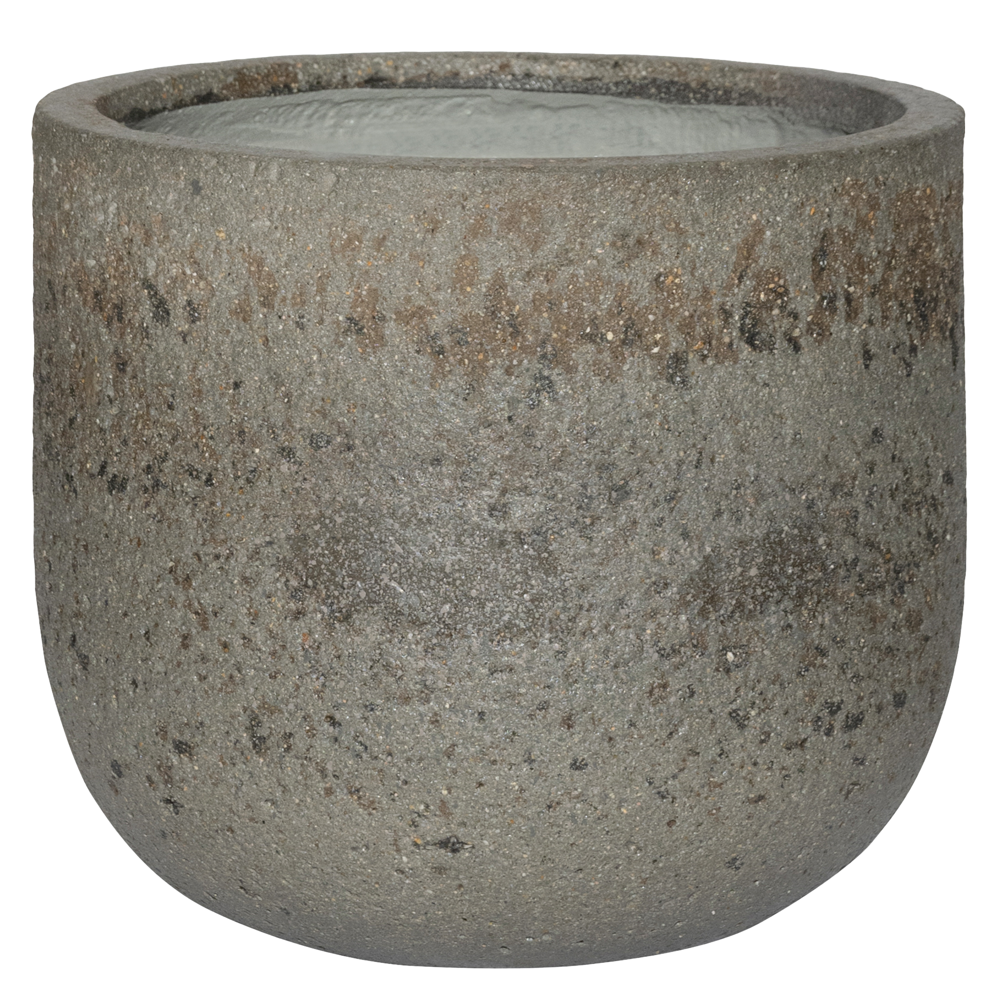 Cement & Stone Round Planter | Indoor and Outdoor Plant Pot
