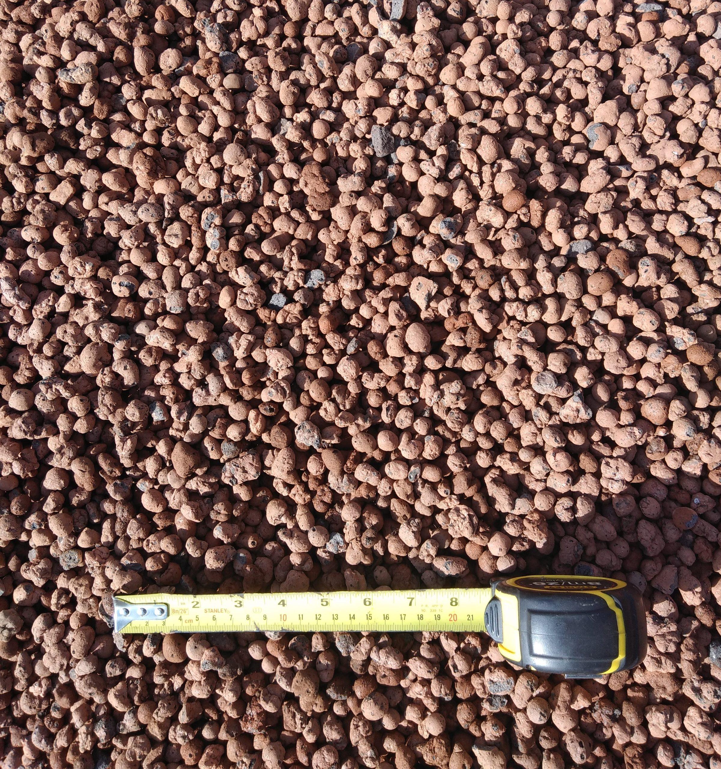 Horticulture expanded clay pebbles