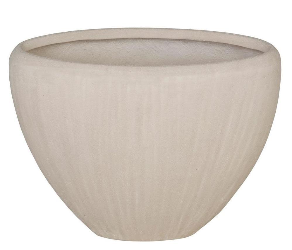 Composits Polystone Oval Indoor Planter Pot