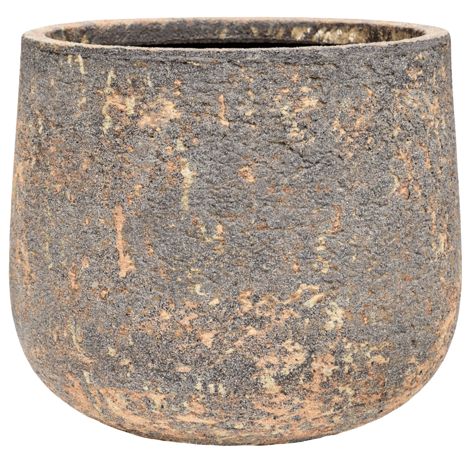 Atlas Round Planter | Fiberstone Indoor and Outdoor Plant Pot