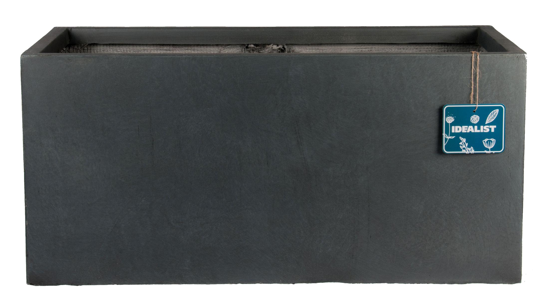 IDEALIST Lite Contemporary Light Concrete Trough Planter