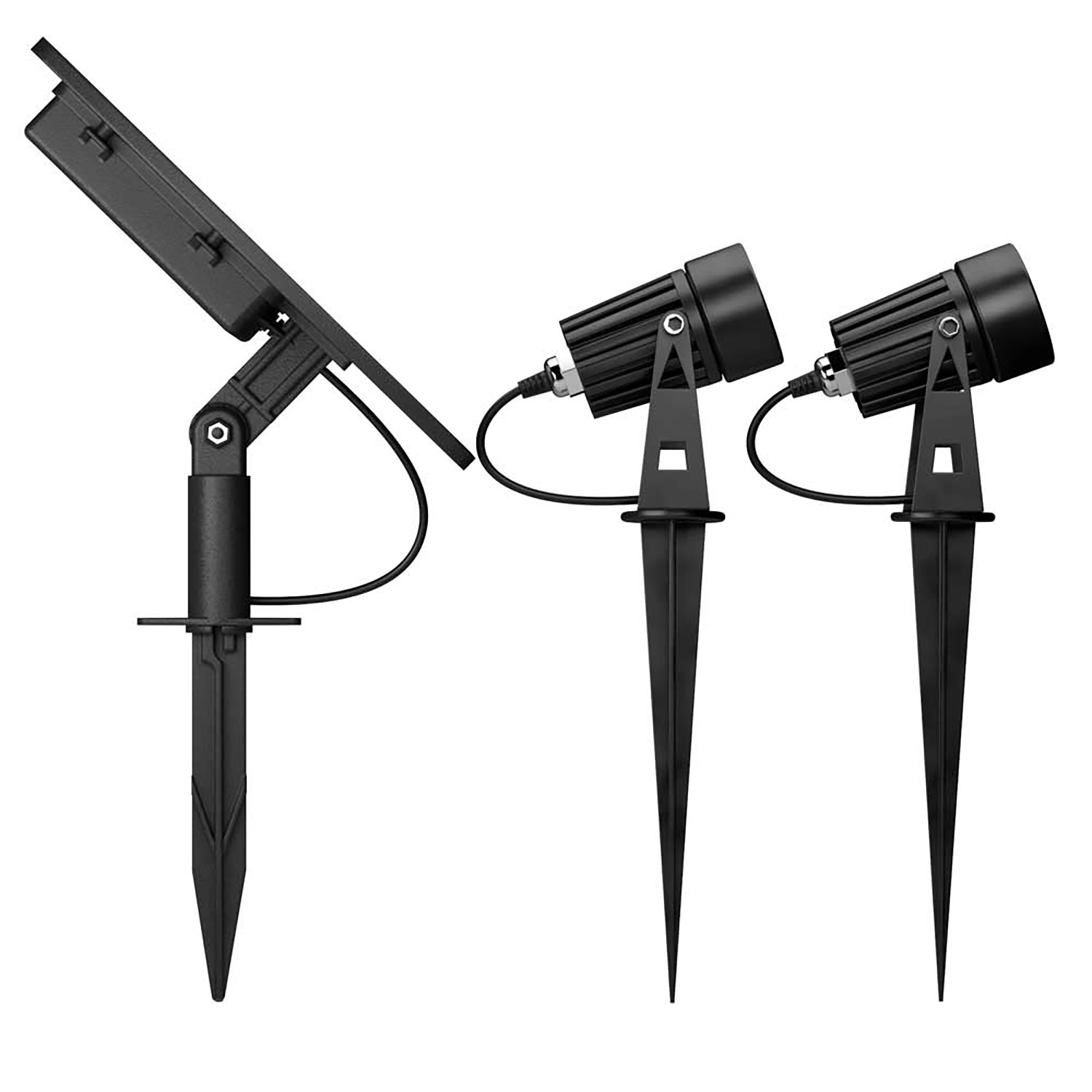 Atlas Premium Outdoor Spot Solar Garden Lights