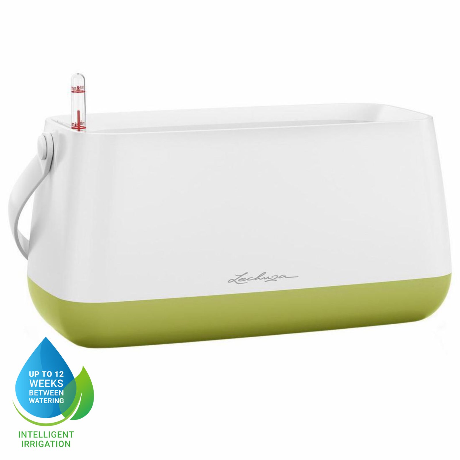LECHUZA YULA Plant Bag Trough Poly Resin Indoor Self-watering Planter