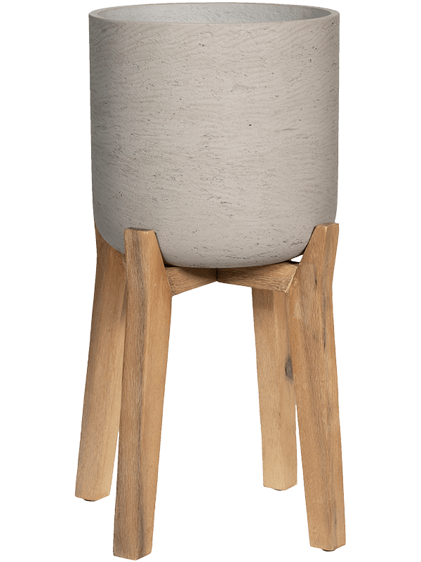Rough Fibreclay Planter | Indoor and Outdoor Plant Pot with Feet