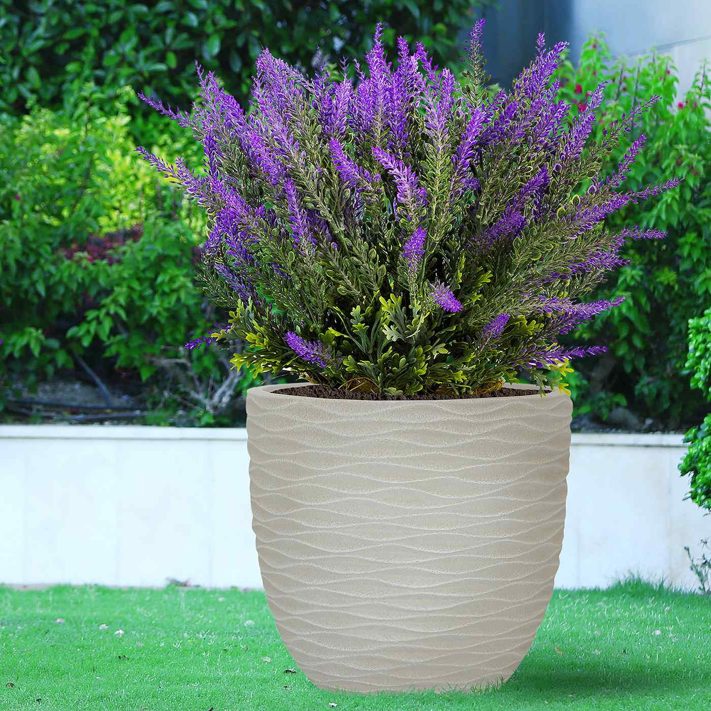 IDEALIST Lite Wave Style Outdoor Egg Planter