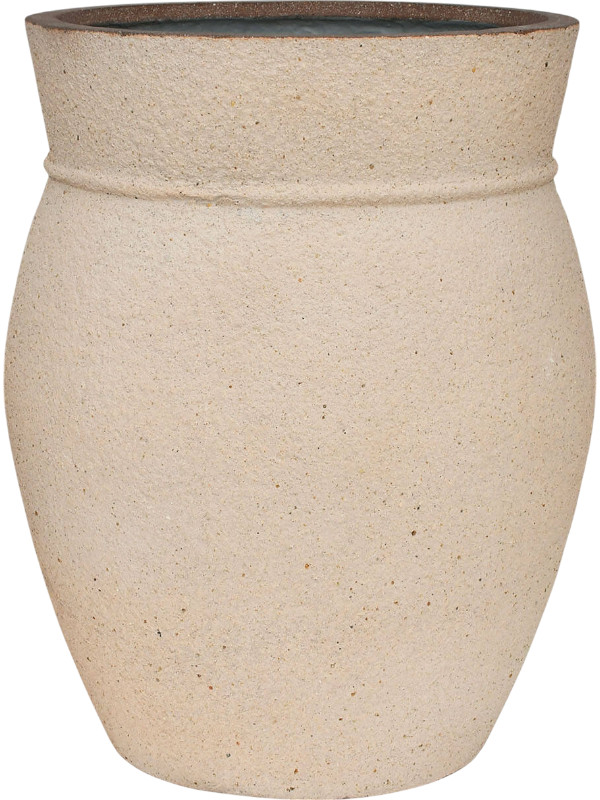 Mediterranean Ficonstone Tall Planter | Indoor and Outdoor Plant Pot Apollo Vase