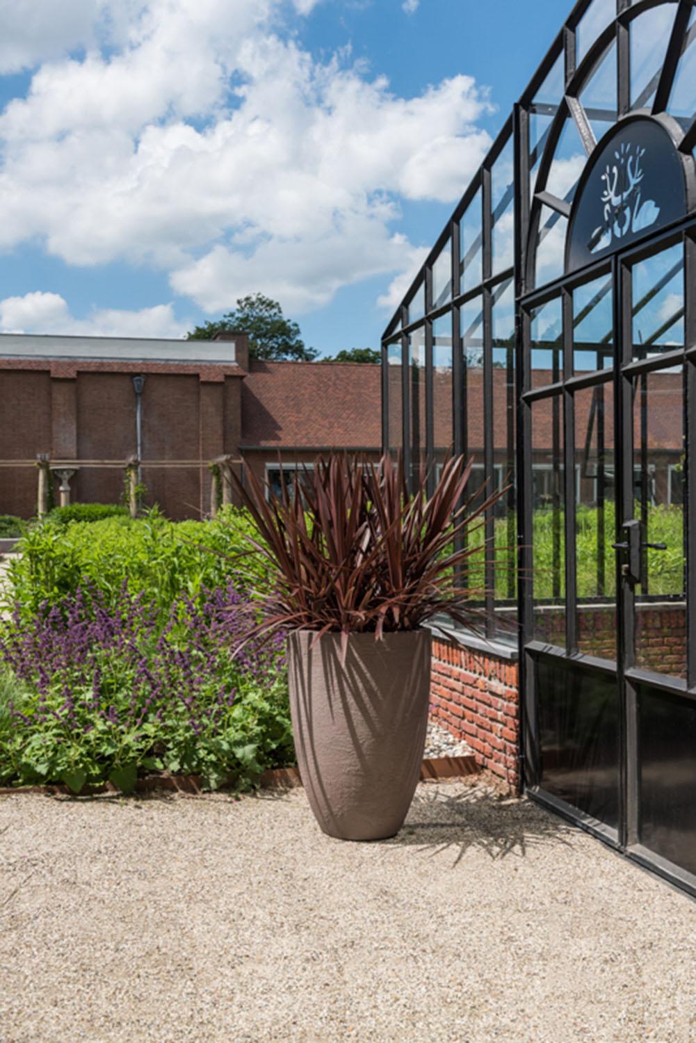 Fibrestone Ben Tall Planter by Idealist Premium