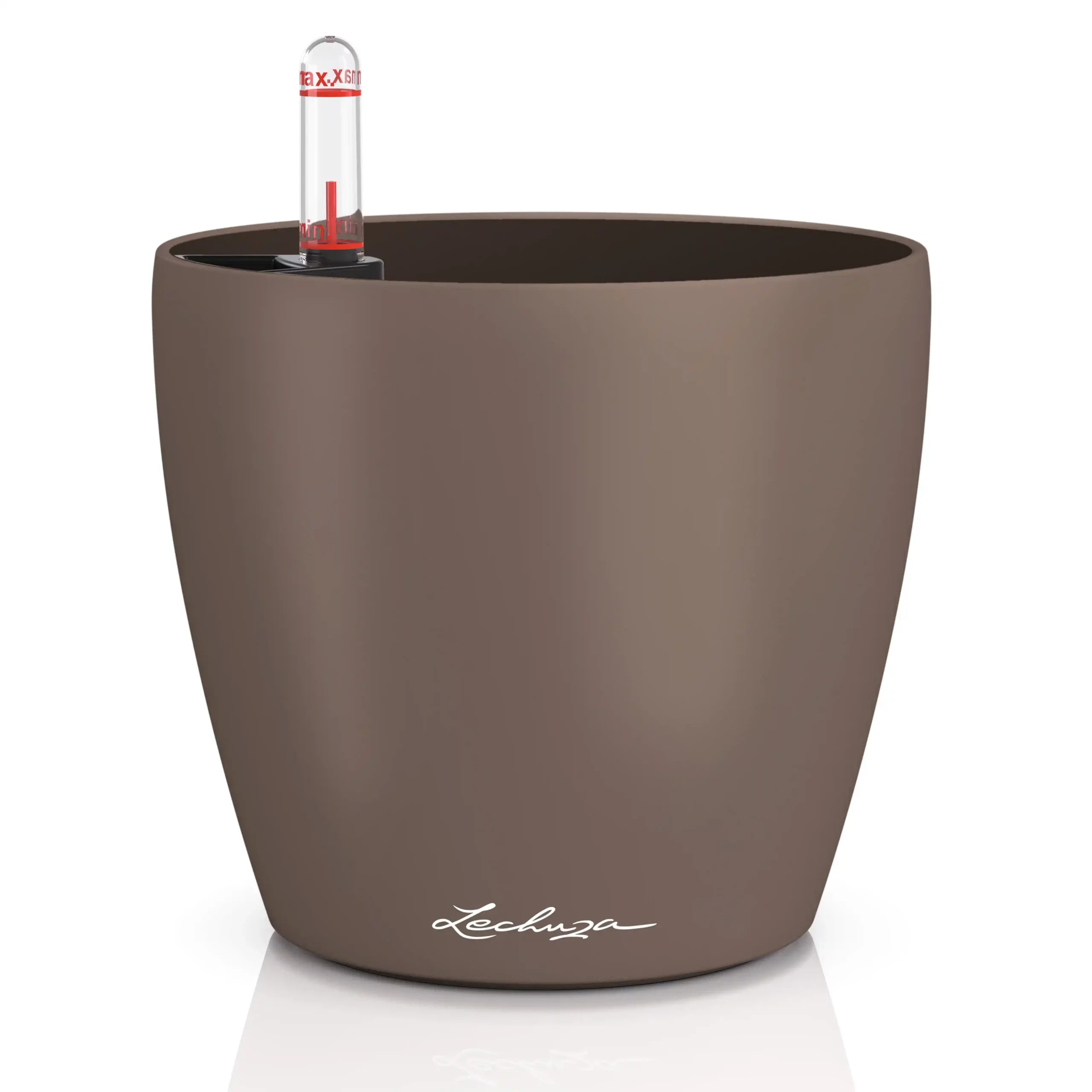LECHUZA CLASSICO Color Round Poly Resin Self-watering Planter