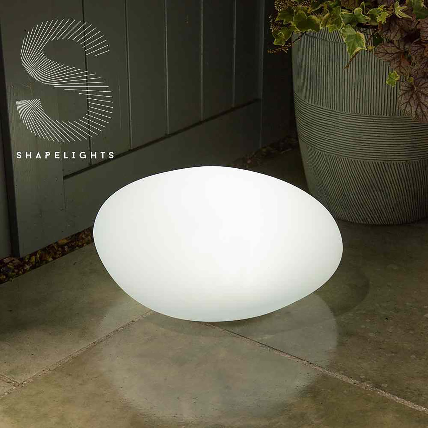 ShapeLights Pebble Premium Indoor/ Outdoor Solar Garden Lights