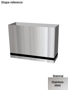 Superline Trend Plus on Wheels Rectangle Indoor Planter