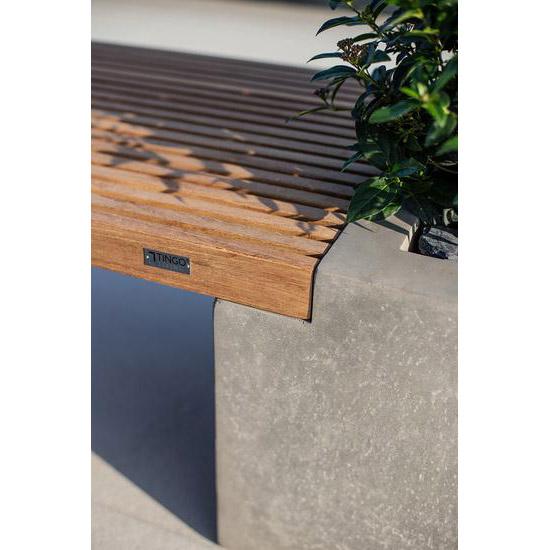 MODULO Fiberglass Trough Planter (end piece)