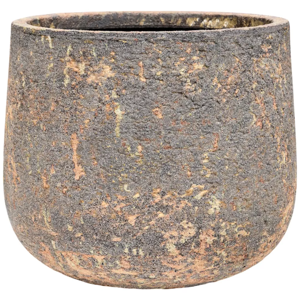 Atlas Round Planter | Fiberstone Indoor and Outdoor Plant Pot