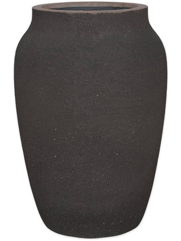 Tall Ficonstone Hera Round Vase Planter by Idealist Premium