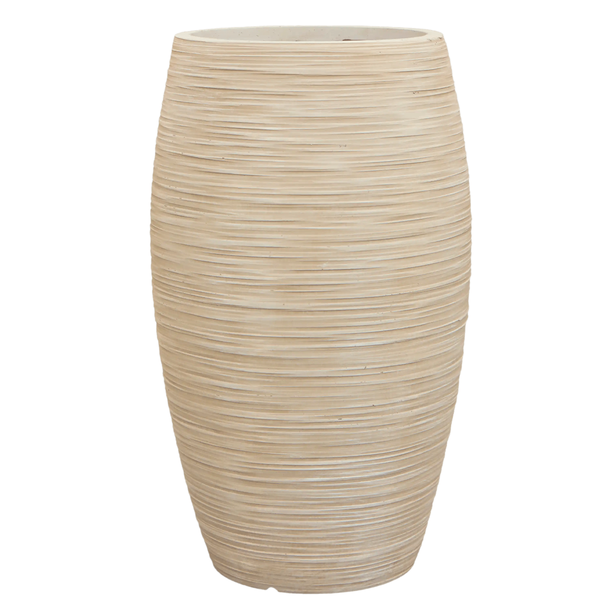 Dune Fibreclay Tall Planter | Indoor and Outdoor Plant Pot