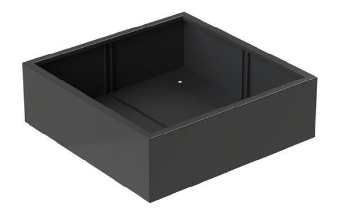 Florida Outdoor Aluminum Square Planter