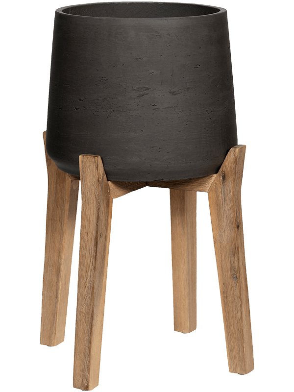 Rough Fiberclay Planter With Feet | Indoor and Outdoor Plant Pot