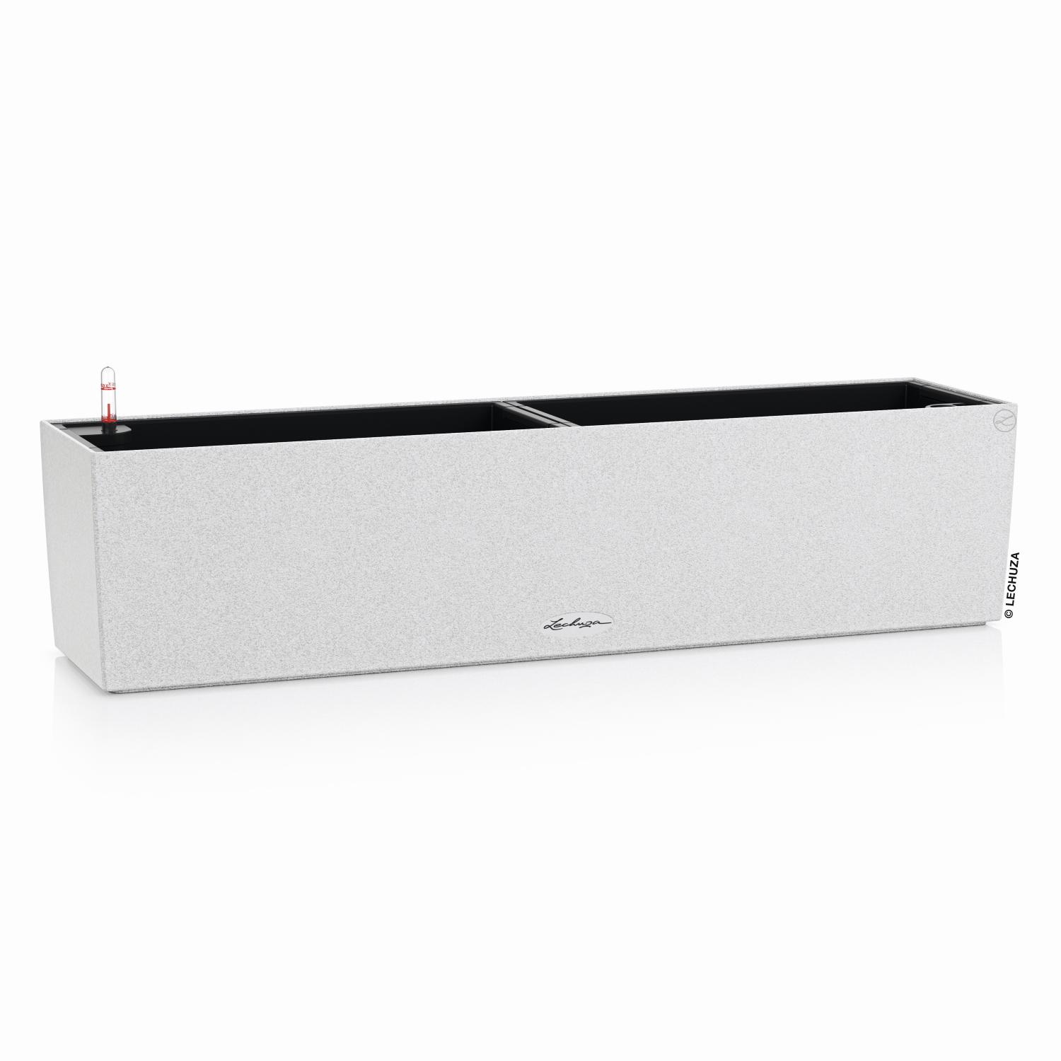 LECHUZA BALCONERA Stone Trough Poly Resin Self-watering Planter