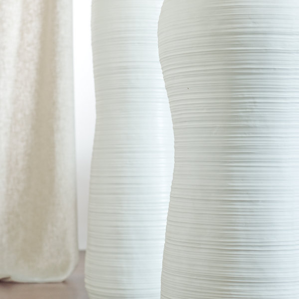 Harmony Round Tall Polystone Indoor Planter