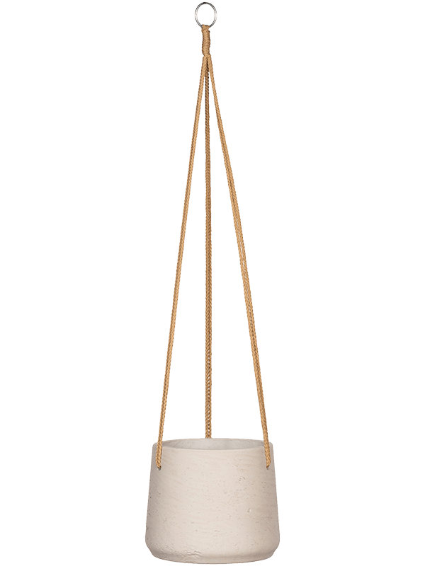 Rough Fibreclay Hanging Planter | Indoor and Outdoor Plant Pot