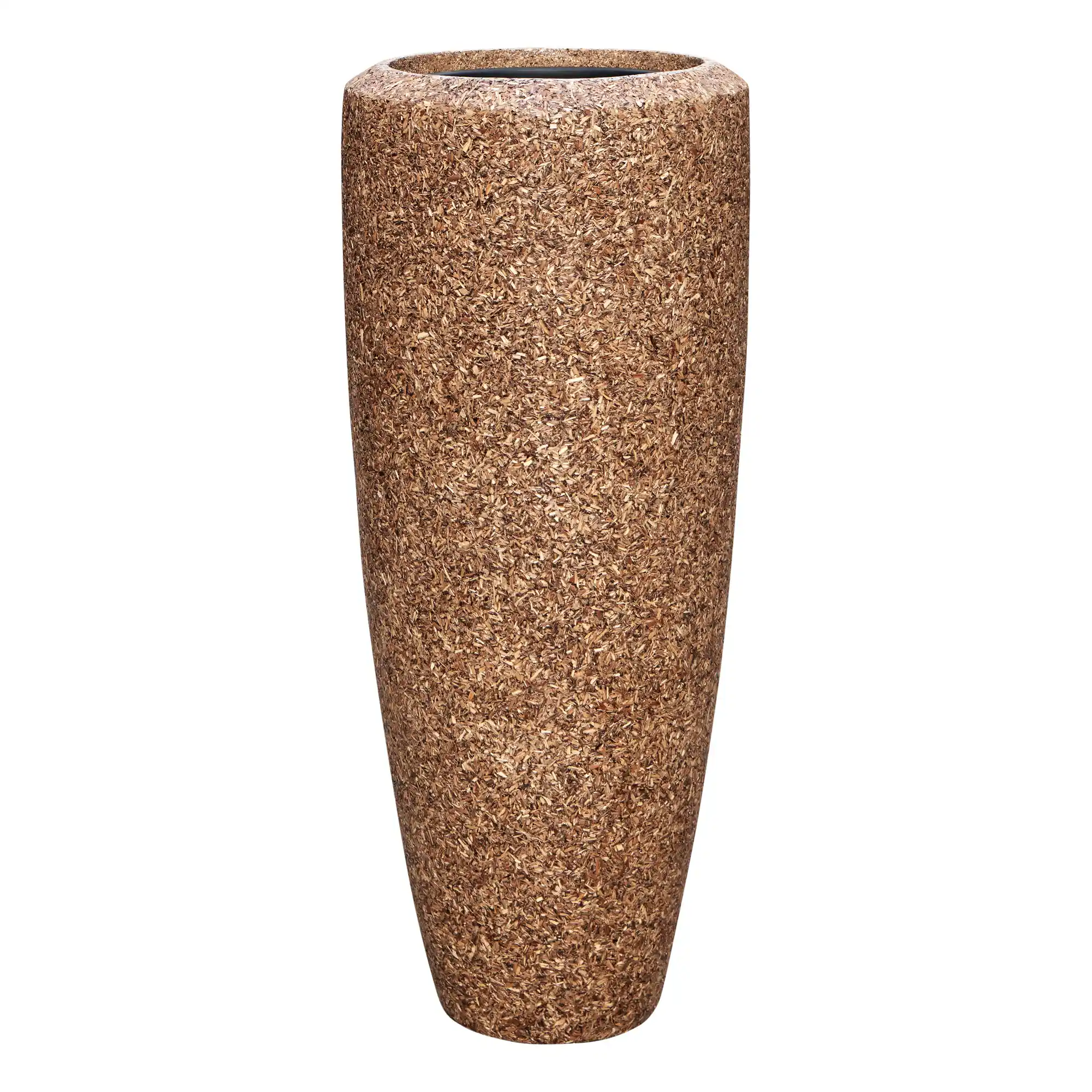 Naturescast Tall Planter + Liner | Natural Indoor Plant Pot