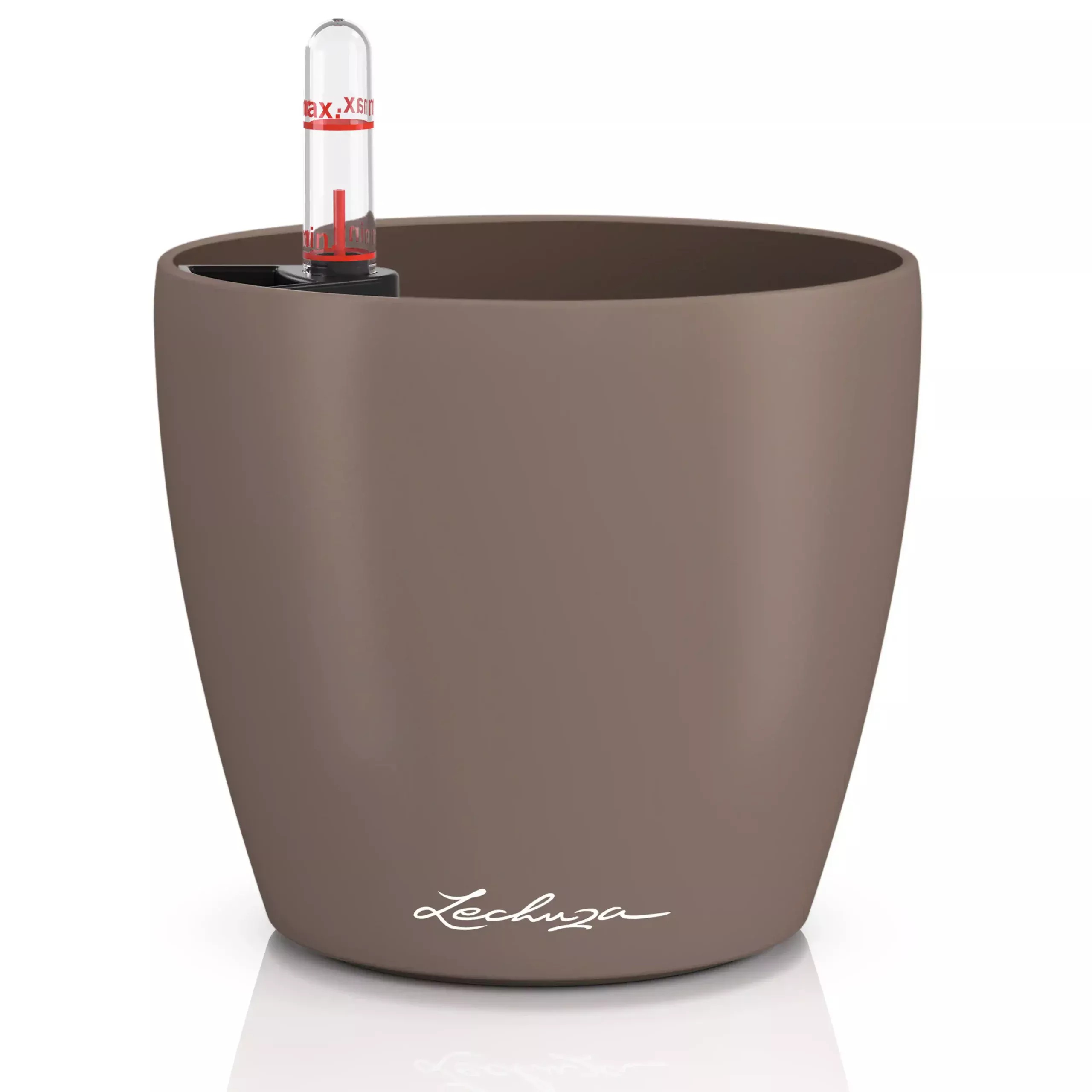 LECHUZA CLASSICO Color Round Poly Resin Self-watering Planter