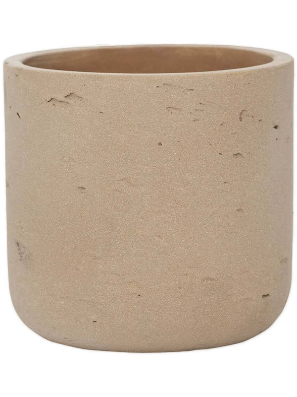 Rough Fibreclay Planter | Indoor and Outdoor Plant Pot Cylinder
