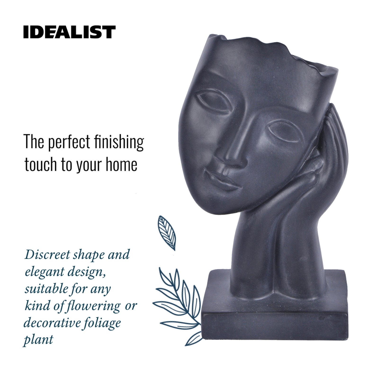 IDEALIST Lite Round Face Plant Pot Indoor