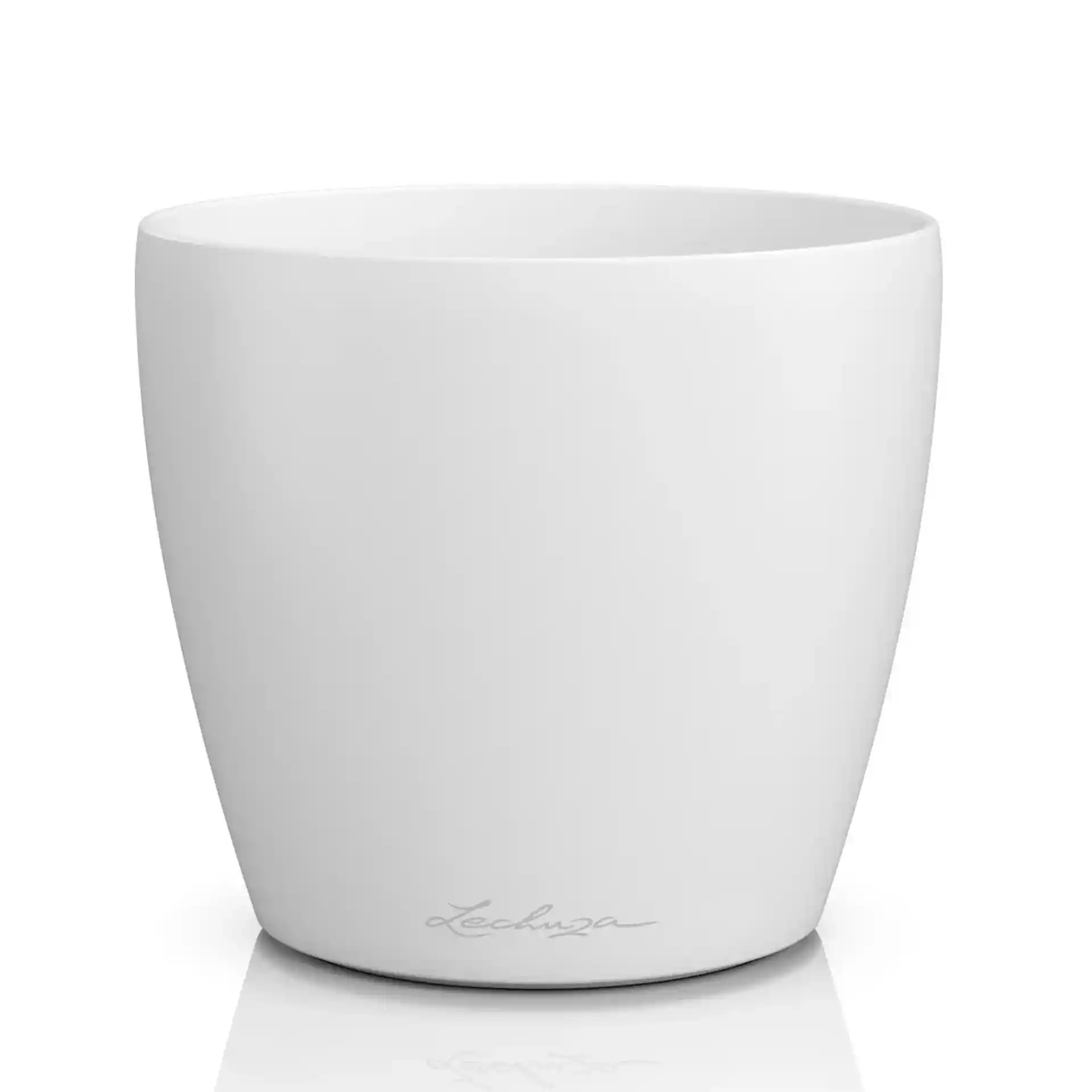 LECHUZA CLASSICO Color DECO Round Poly Resin Indoor Planter