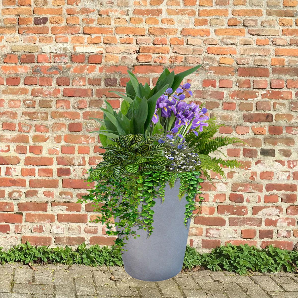 IDEALIST Lite Round Contemporary Light Concrete Planter