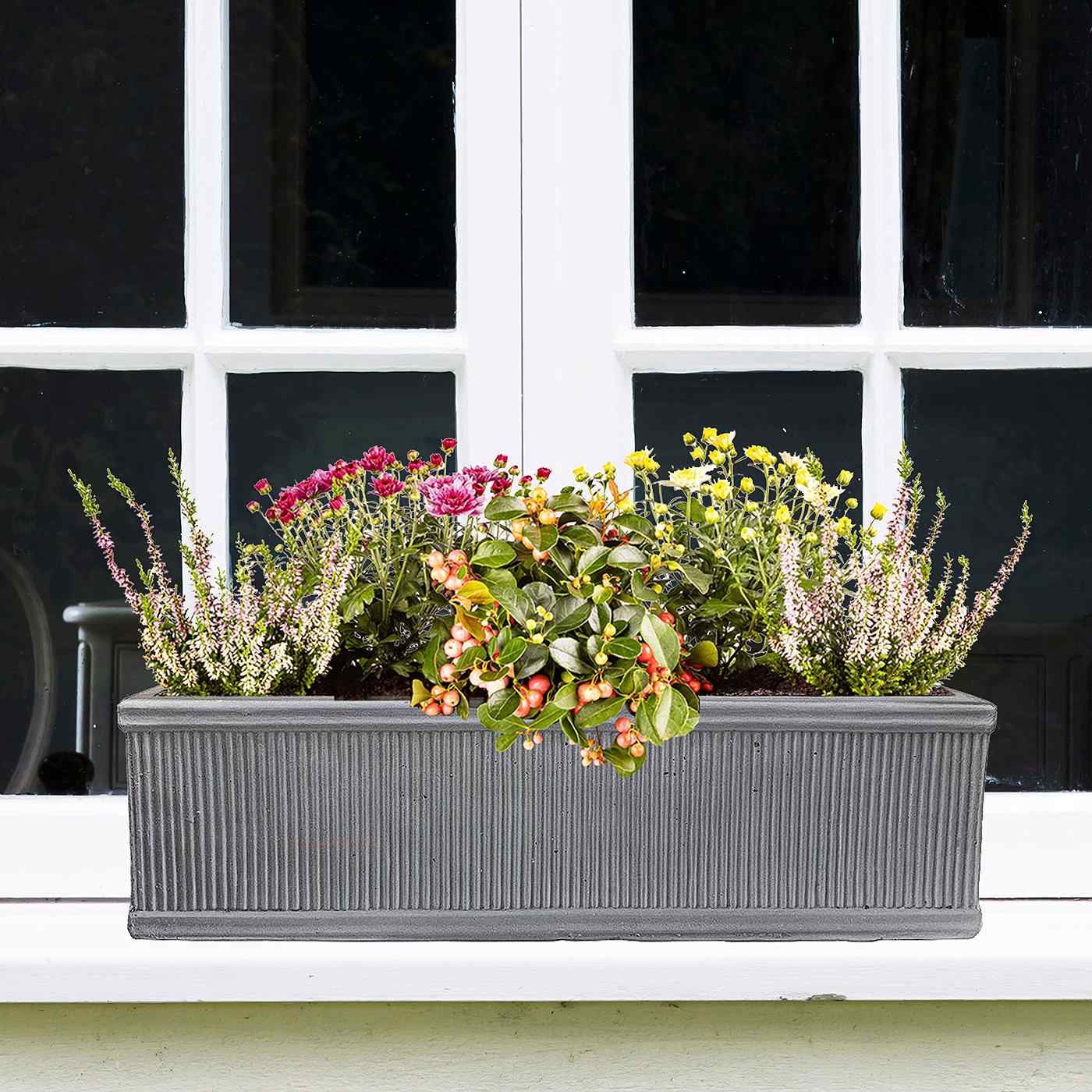 IDEALIST Lite Vertical Ribbed Vintage Style Window Box