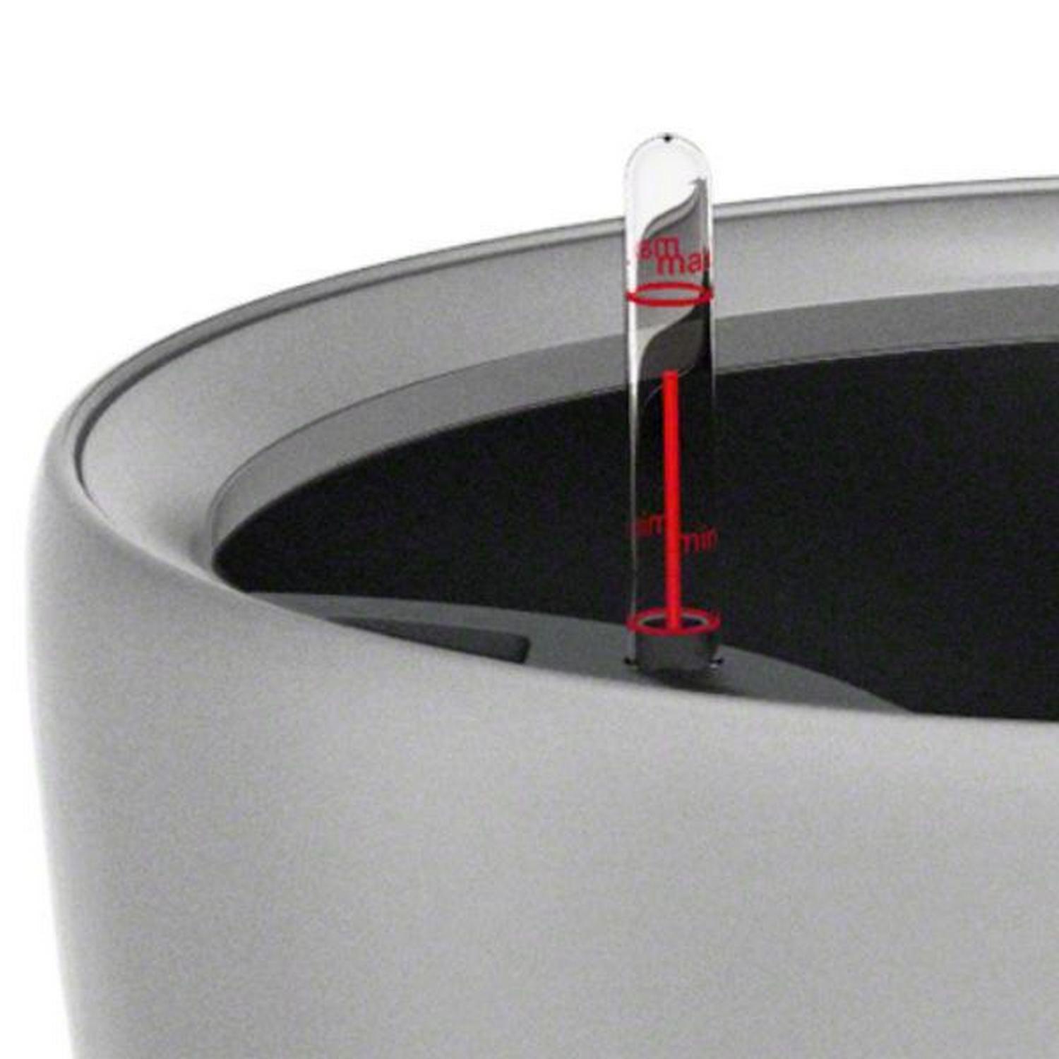 LECHUZA CLASSICO LS Round Poly Resin Self-watering Planter Set