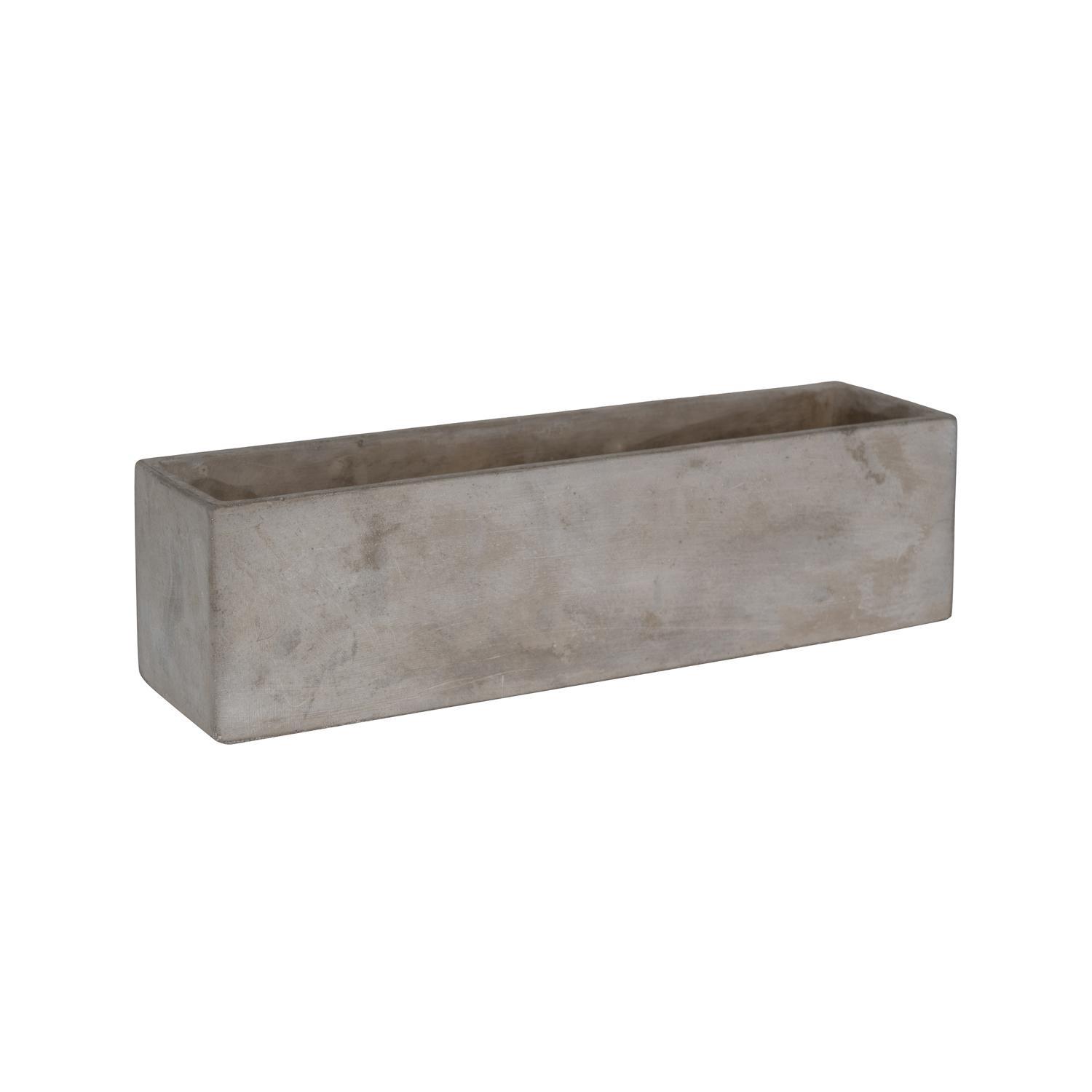 Concrete Alice Rectangle Planter by Idealist Premium